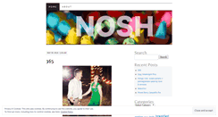 Desktop Screenshot of noshblog.com